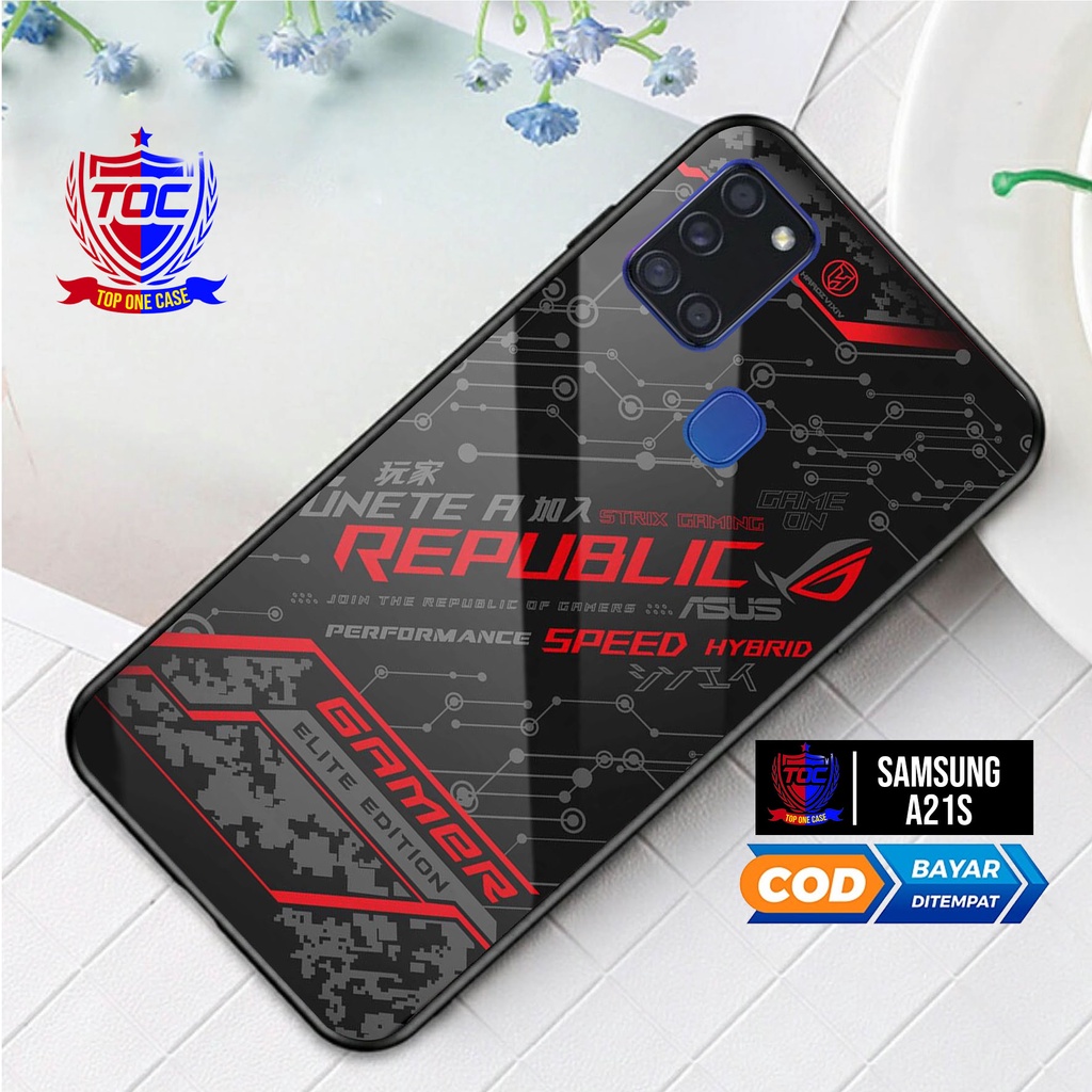 Case SAMSUNG A21S -Casing SAMSUNG A21S Terbaru Top One Case [ ROG ]Casing Hp SAMSUNG A21S - kesing h