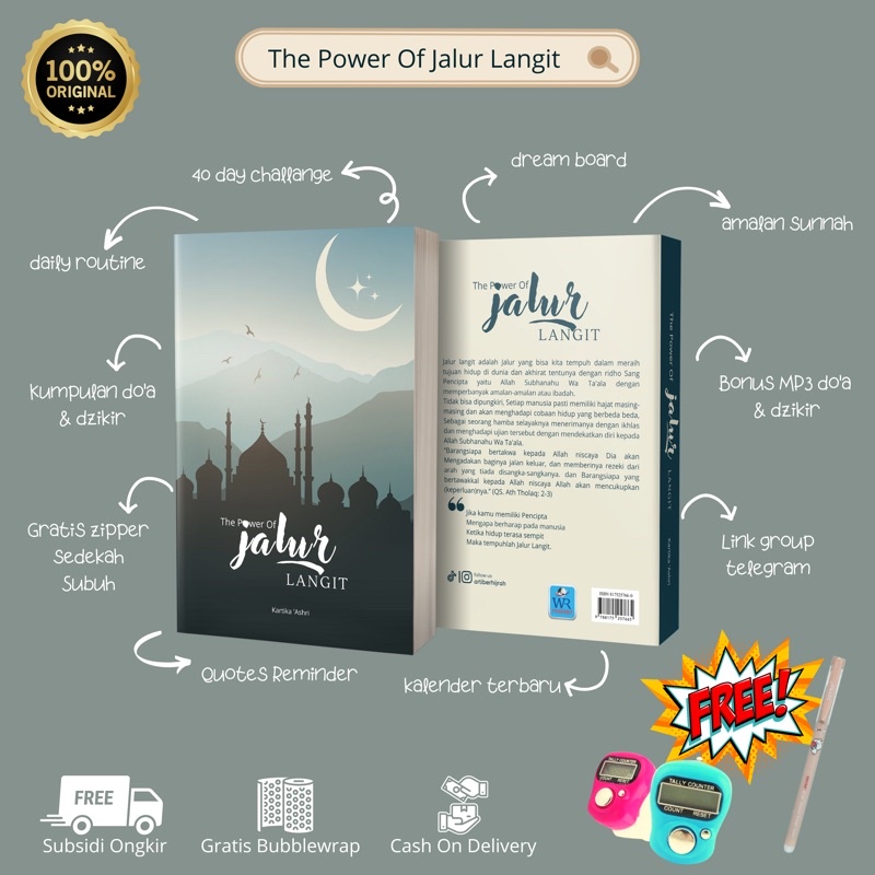 

BUKU THE POWER OF JALUR LANGIT PENULIS KARTIKA ‘ASHRI