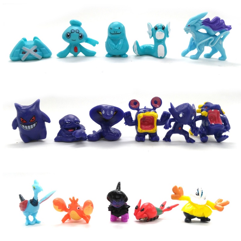 【Ready】144pcs/set Pokemon Action Figures Collection Toy Anime Kids Children Gift Toys