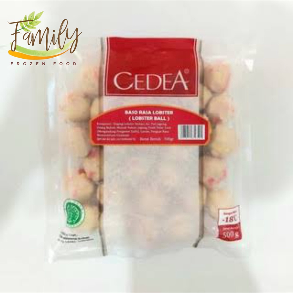 Cedea Lobster Ball 500gr Frozen Food Grosir