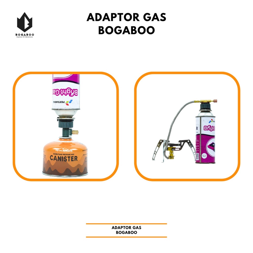 Bisa [COD] Adaptor Penghubung Tabung gas / adaptor kompor gas /Adaptor Bulet