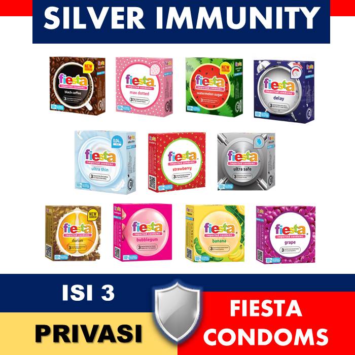 FIESTA KONDOM ISI 3