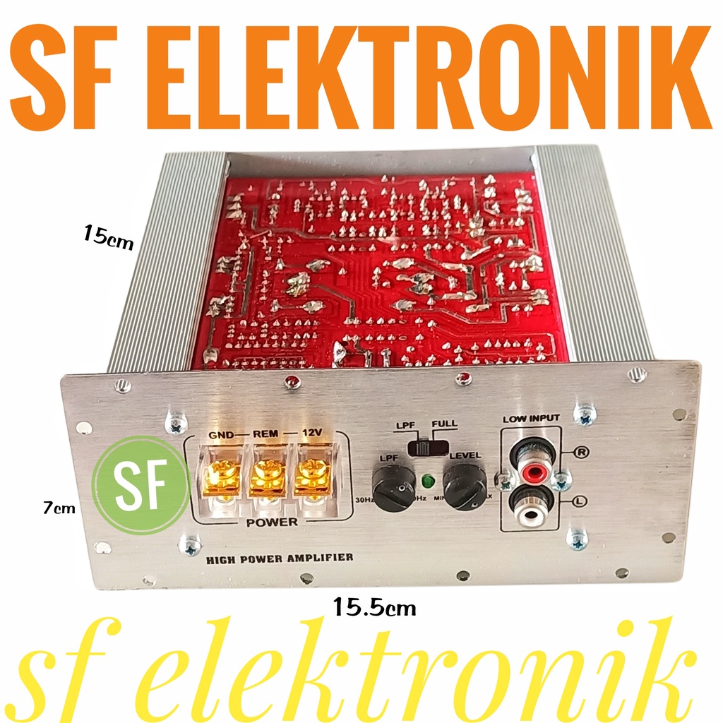 Kit Power BassTube Subwoofer 12Volt-12Inci