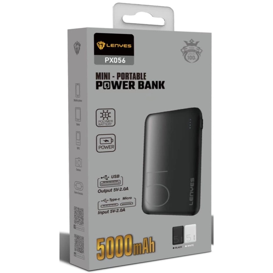 Powerbank lenyes PX-056 5000Mah