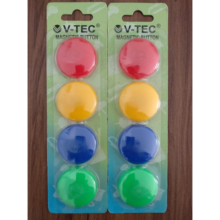 

V-TEC Magnetic Button Type VT-MB/40 Solid (Isi = 4 Pcs)