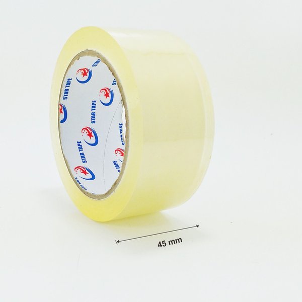 Lakban Solatip Solasi Bening 45mm x 80 Yard Tape Murah Lengket nachi/ lakban star tape murah