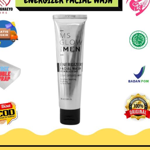 Ms Glow Men Facial Wash / Facial wash Ms Glow Men / MS Glow Men Sabun Wajah /  Facial Wash For Men