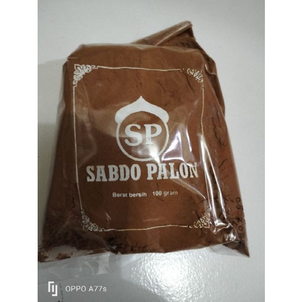 

bubuk pinang sabdo palon kemasan 100gram