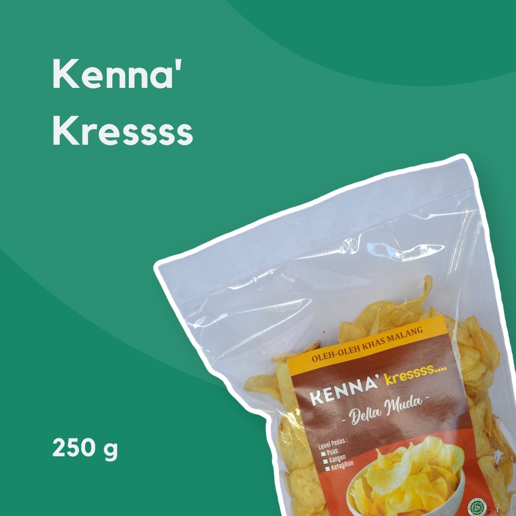 

Kenna' Kressss - Keripik Kentang - Khas Madiredo - Oleh-oleh Khas Malang/Batu