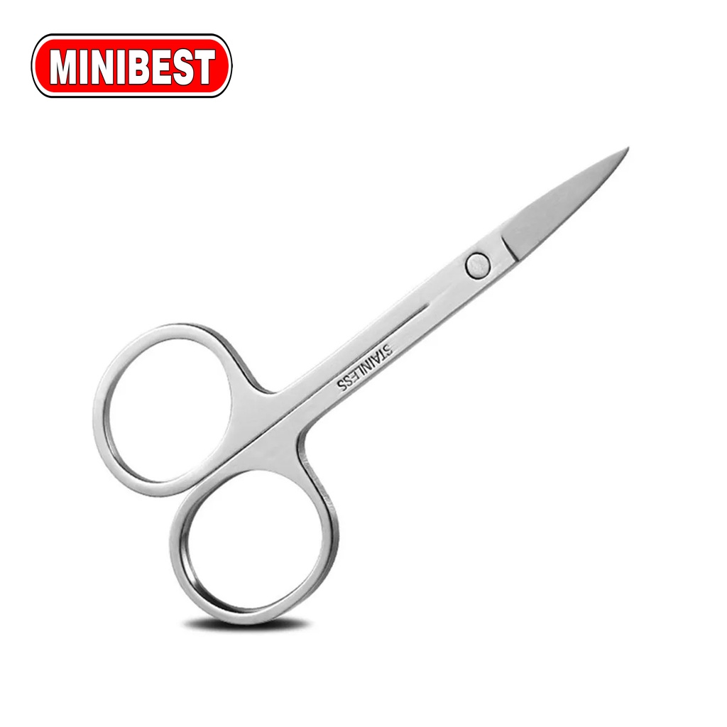 [MB] Beauty Scissor Gunting Kecil Cukur Alis Bulumata Stainless Steel Beauty Eyebrow Scissors