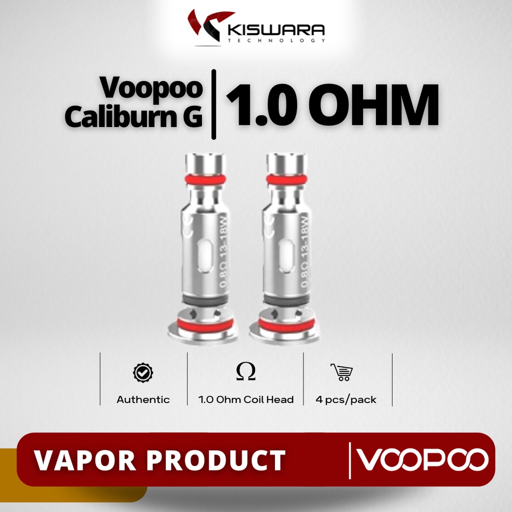 UWELL Caliburn G Coil 1.0 Ohm 1PACK isi 4 PCS