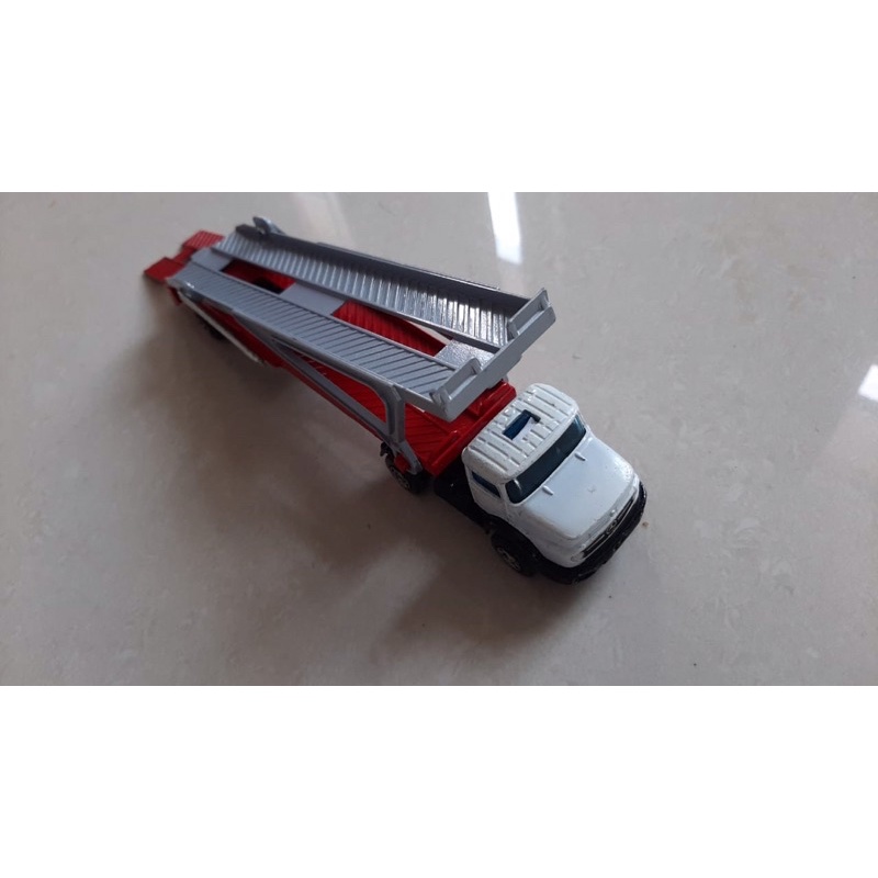 Corgi Juniors Made in Gt Britain 80’s Mercedes Benz Transporter Truck vintage