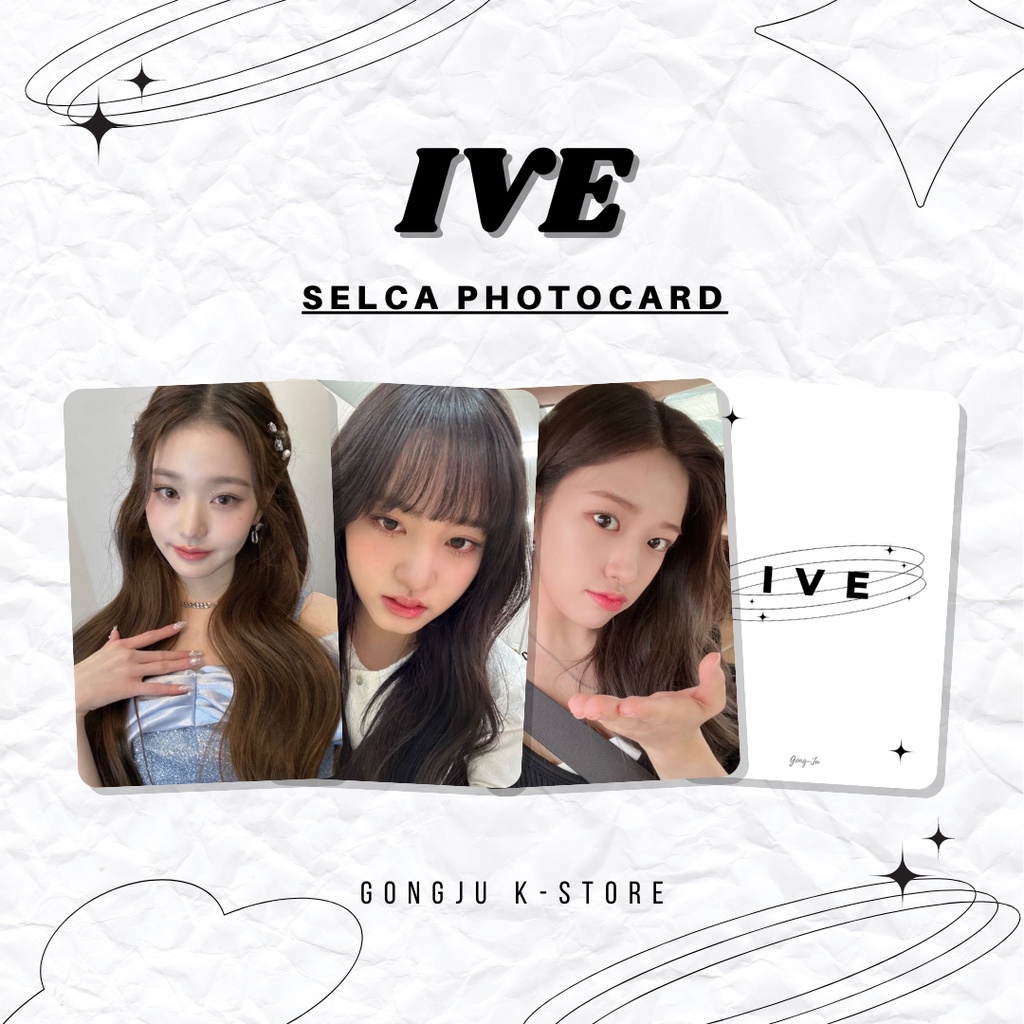 [ COD ] IVE SELCA PHOTOCARD SET