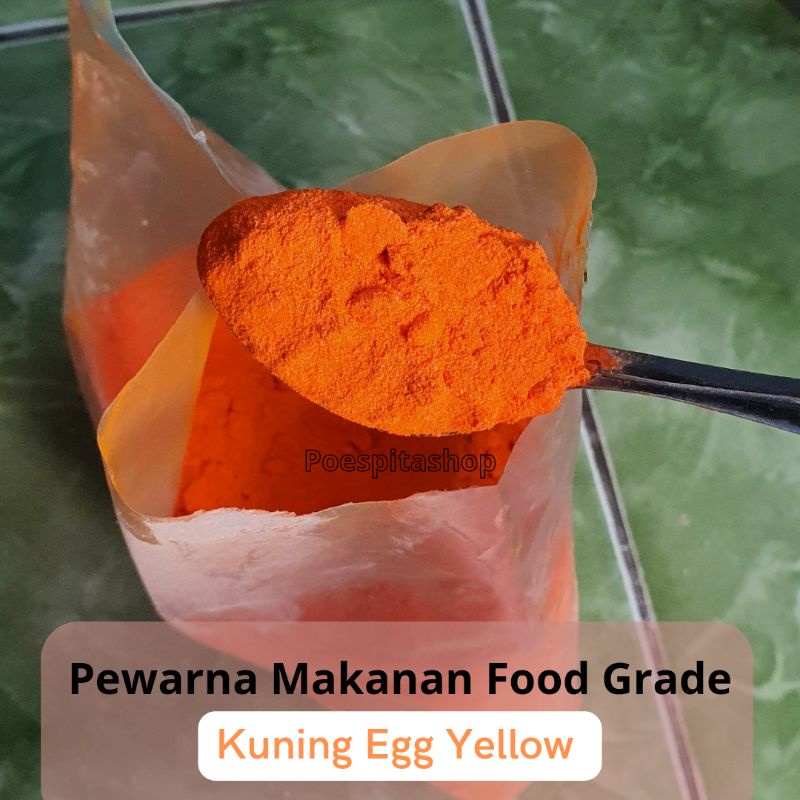 

100 gr Pewarna Makanan Kuning Yellow Egg Food Grade