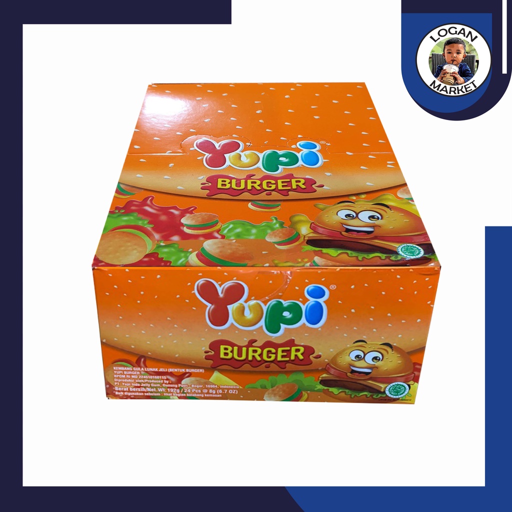 

Permen Yupi Burger Box Isi 24Pcs 24 Pcs