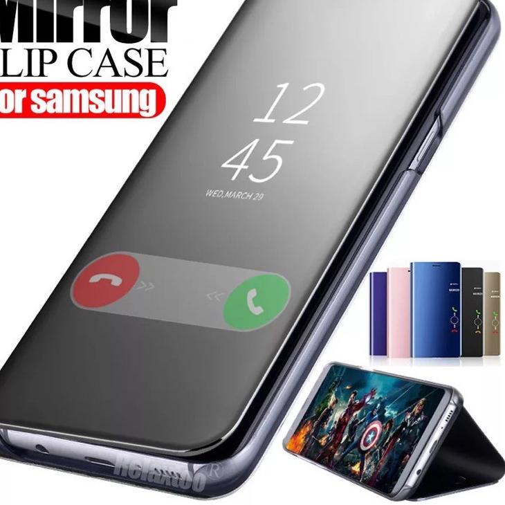 BBD.05Ja23a ‑ SAMSUNG A52 A52S 4G 5G A6 A6+ A8 A8+ PLUS 2018 A7 A9 2018 Flip Cover Clear View Case M