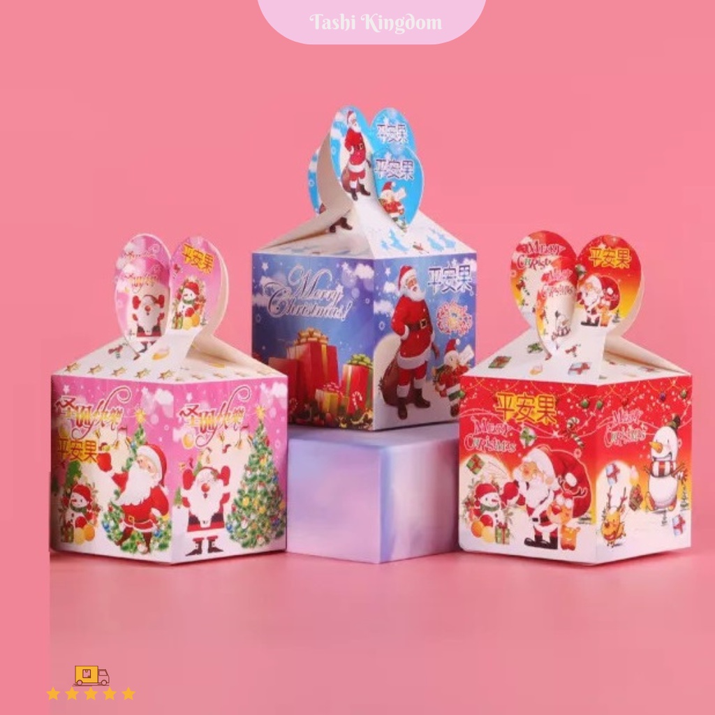 

kotak permen natal / box gift christmas / kotak candy edisi natal mix ( 3 pcs )