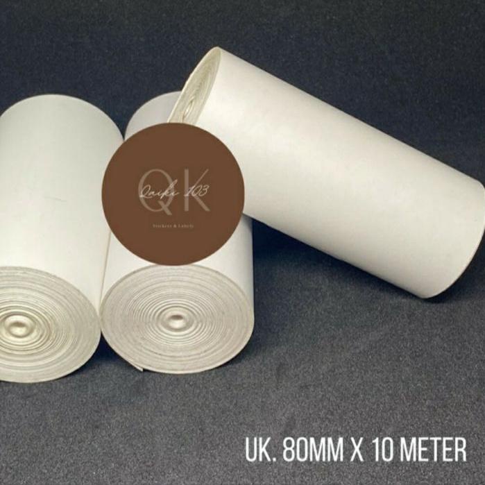 

Star Label Kertas Sticker Thermal 80mm x10m Countinous / Nyambung !