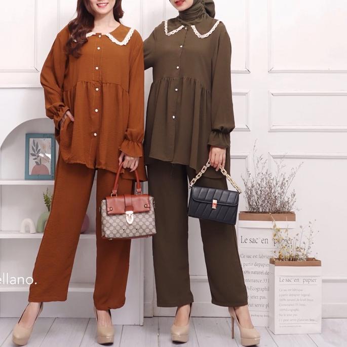 Original SETCEL CRINKLE PUTTY JUMBO XXL KANCING BUSUI BUMIL MUSLIM POLOS MURAH PGMTA murah