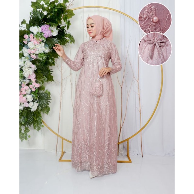 Gamis Ratu Jannah / Kebaya Modern / Gamis Kebaya / Gamis Pesta Mewah / Gamis /Kebaya Kondangan