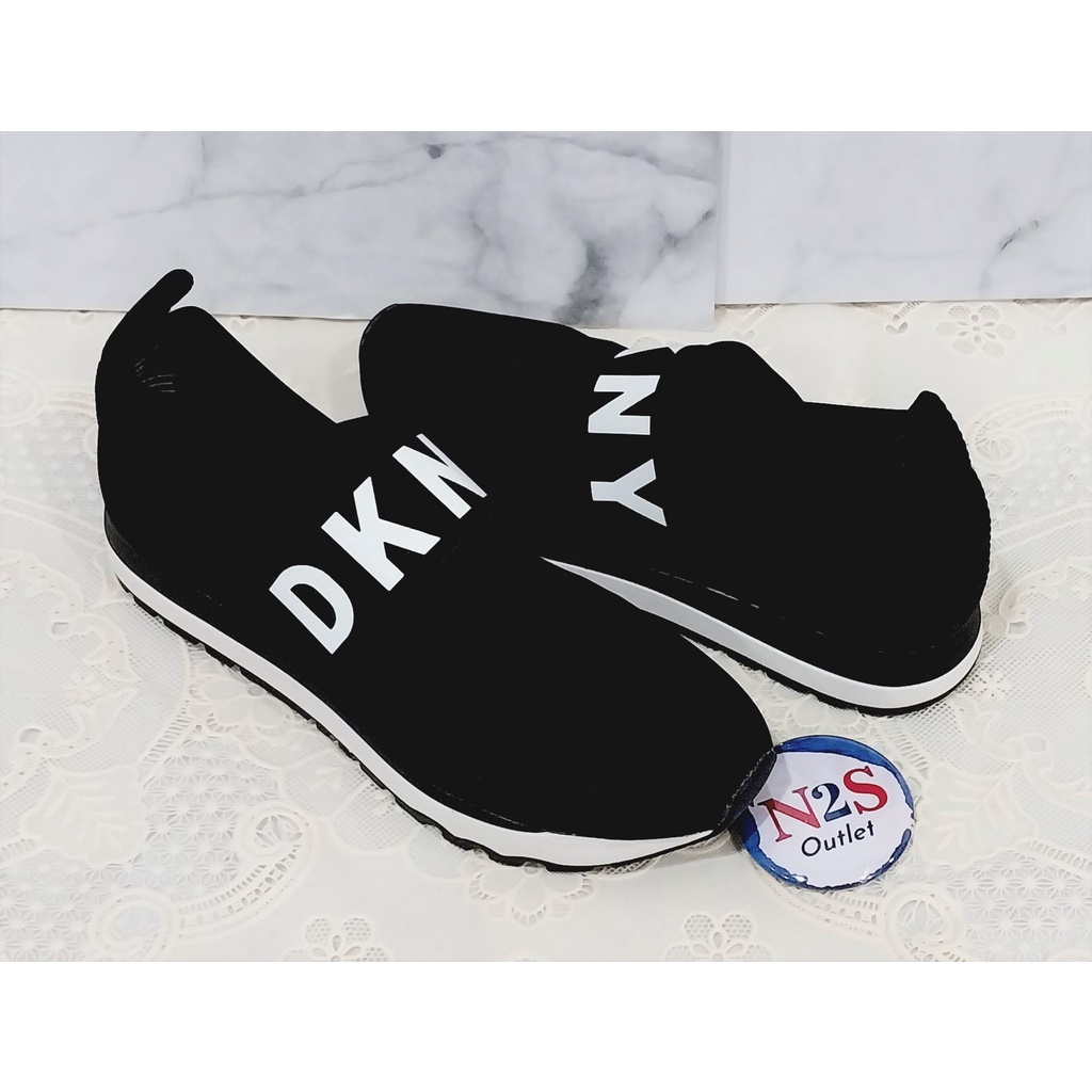 DKNY sepatu wanita S 07 sneaker original black