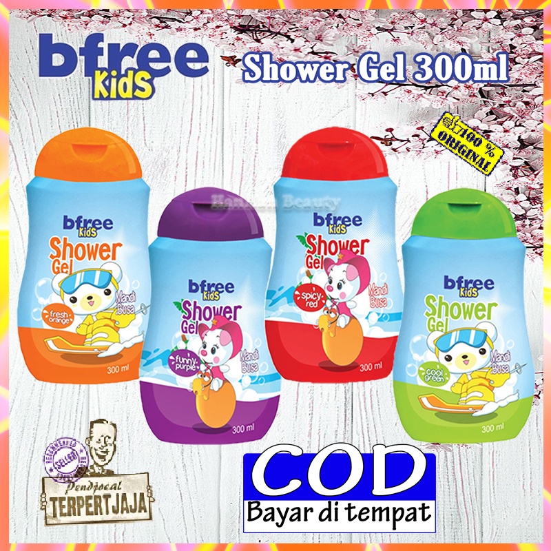 Sabun Mandi Anak Shower Gel Body Wash Pemutih Badan Bfree Kids Shower Gel BPOM Sabun Mandi Penghalus