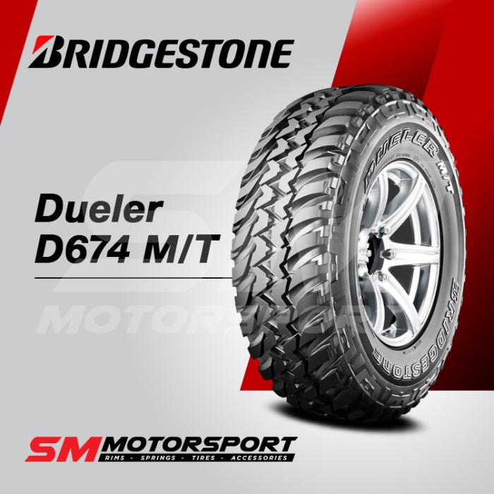 [PROMO] Ban Mobil Bridgestone Dueler D674 MT 235/75 R15 15 0WT 110Q 8PR