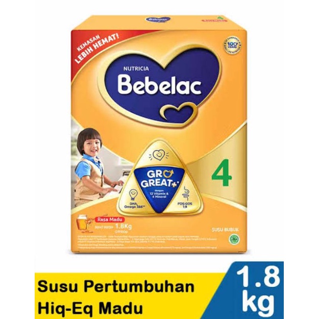 Bebelac 4 Madu 1800g / Bebelac 4 Madu 1800 gr