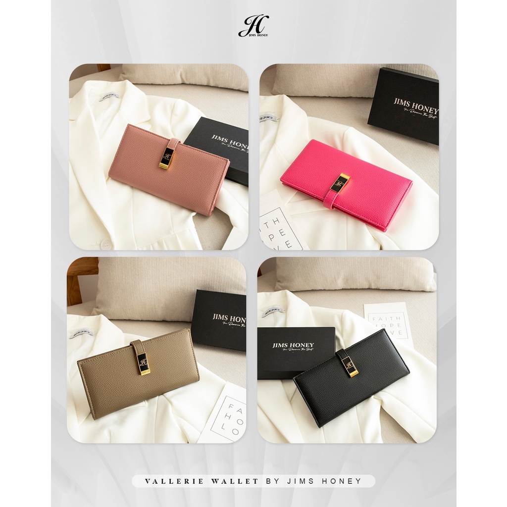 Dompet Panjang Wanita Jims Honey VALLERIE Wallet Dompet Karu Original