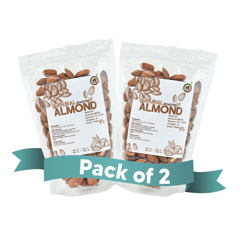 

Terlaris _ House Of Organix Pack Of 2 Roasted Almond 250 Gr ☯