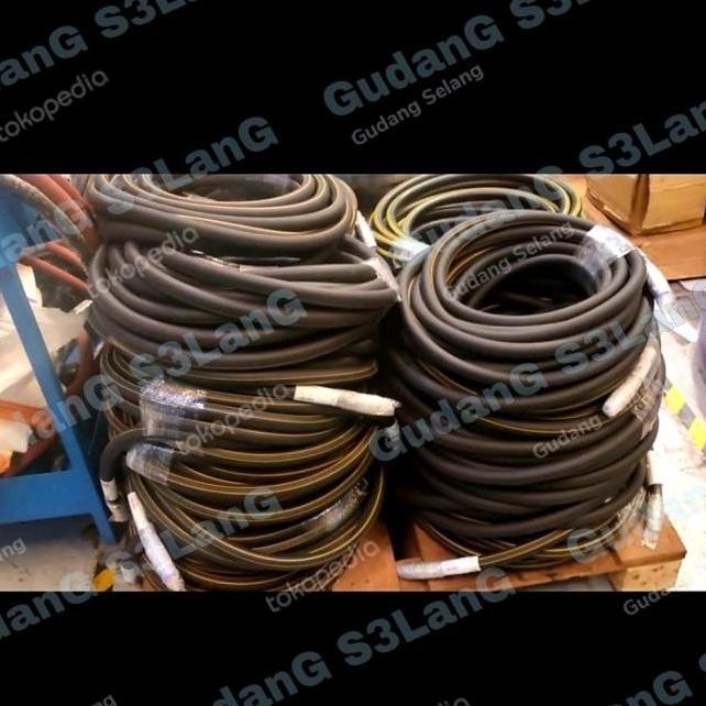 Selang Kompresor Set Roll Spray Gun Mesin Lakoni Cuci Steam Nitrogen