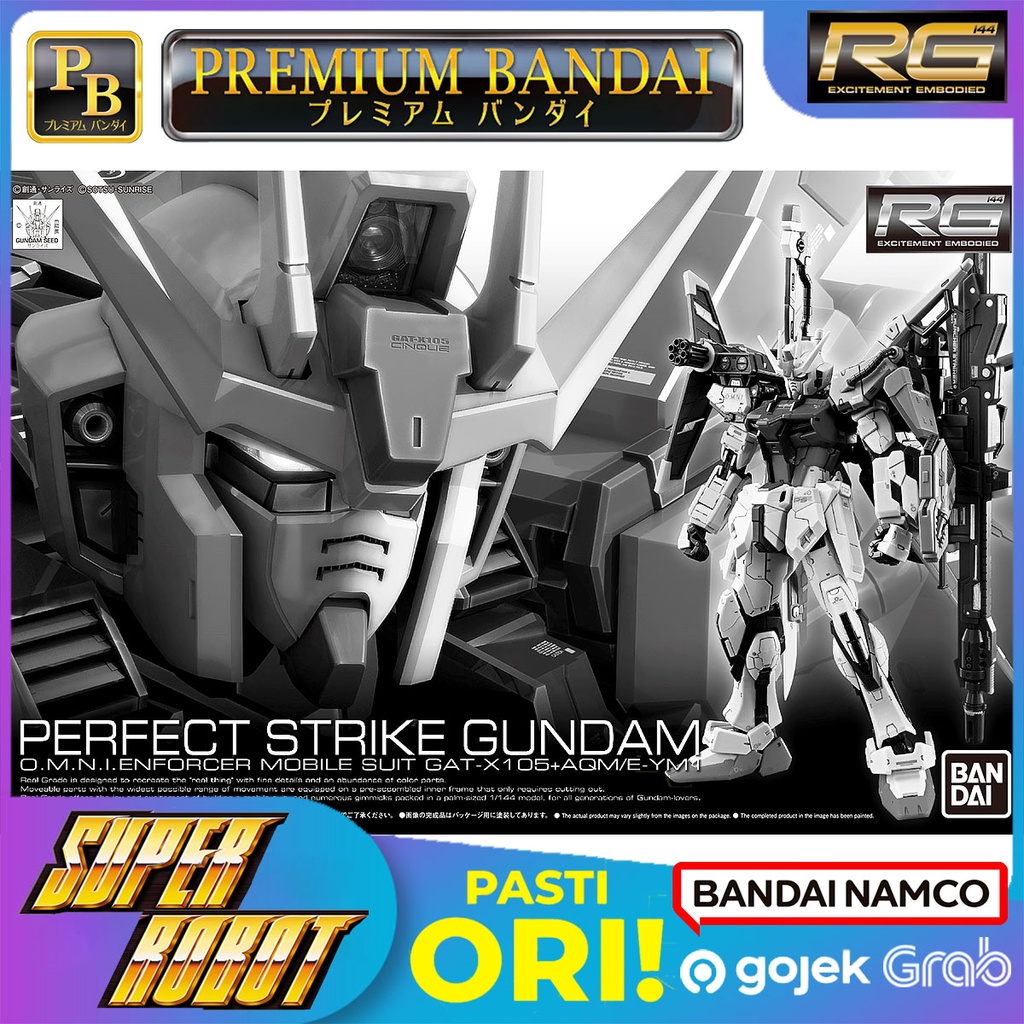BANDAI RG Perfect Strike Gundam P-BANDAI Limited