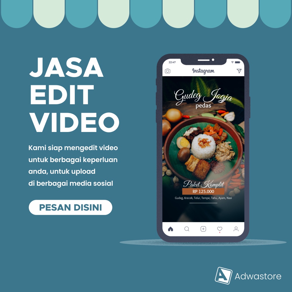 Jasa Edit Video Youtube Shorts, Instagram Reels, Tiktok, Intro keren dan berkelas