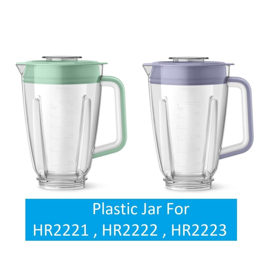 Gelas plastik Blender Philips Plastic jar HR2221 HR2222 HR 2223 ORIGINAL