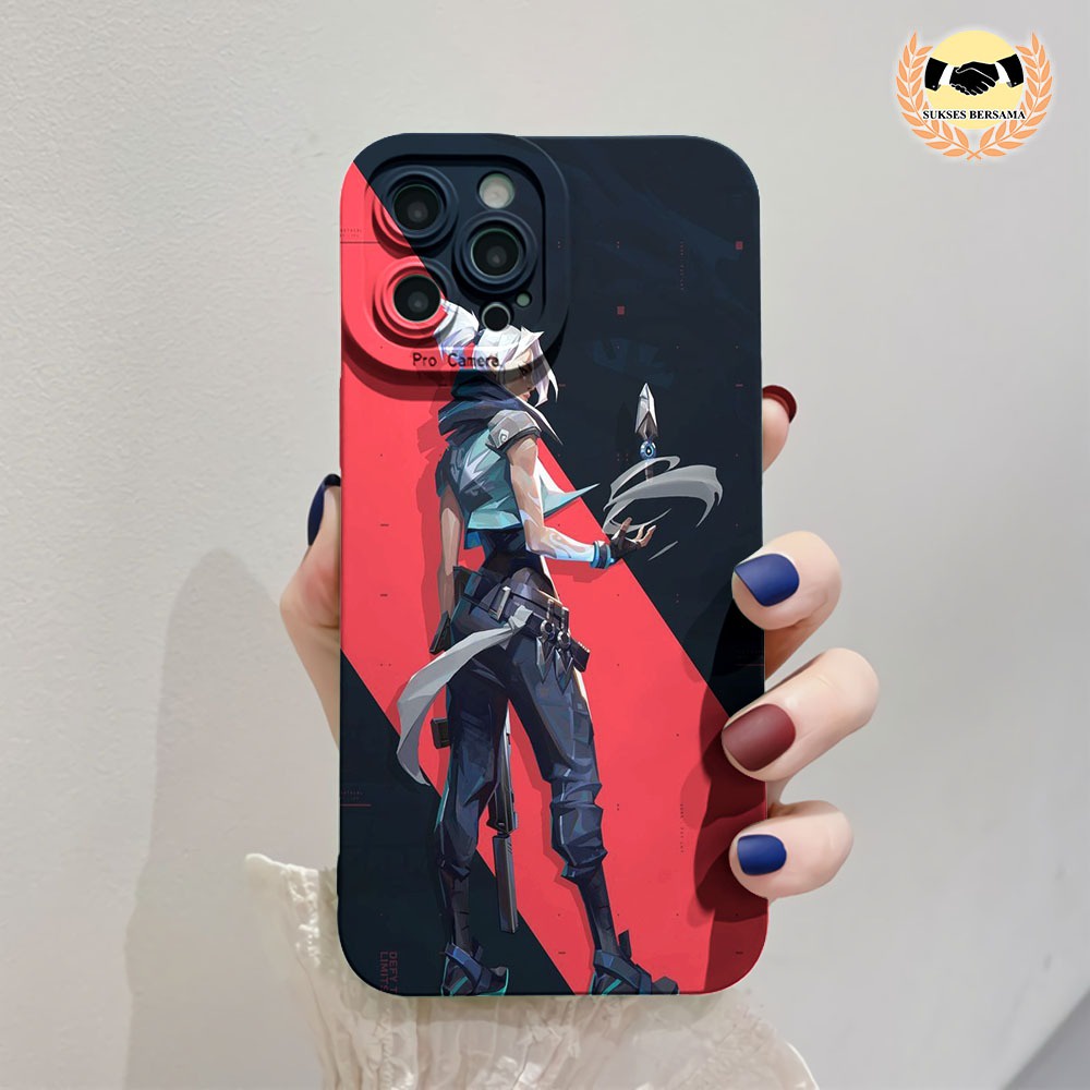 CUSTOM CASE SOFTCASE SILIKON PROCAMERA VALORANT CUSTOM INFINIX HOT 8 9 10 10S 11 12 12I PLAY NOTE 8 10 11 12 PRO SMART 4 5 6 PLUS  BSB6579