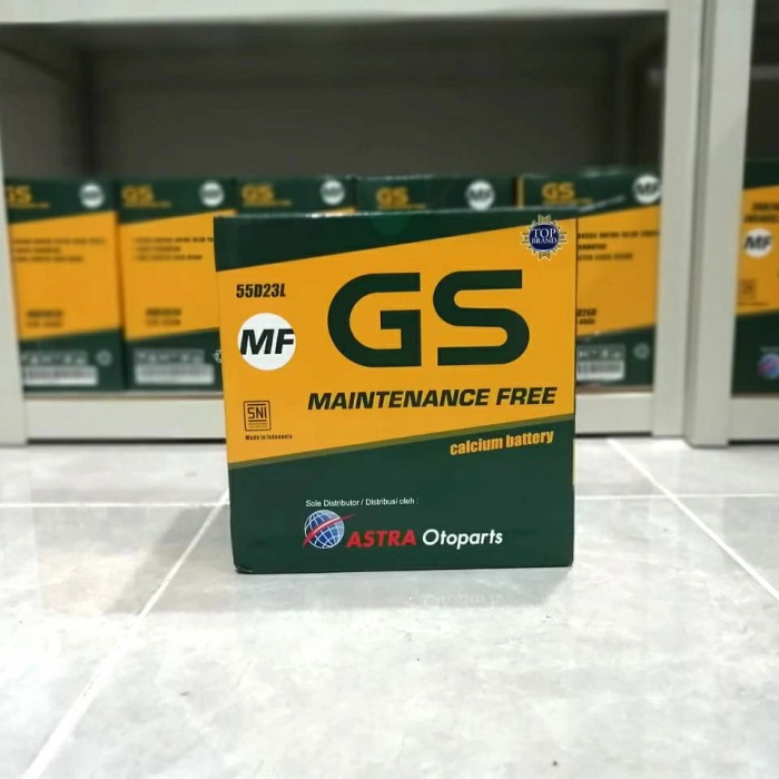 Aki Mobil Toyota Alphard GS Astra MF 55D23L Aki Kering