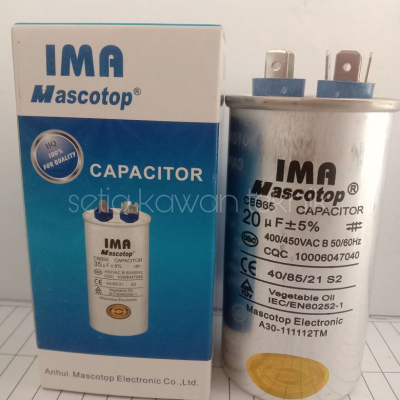 KAPASITOR 20UF IMA