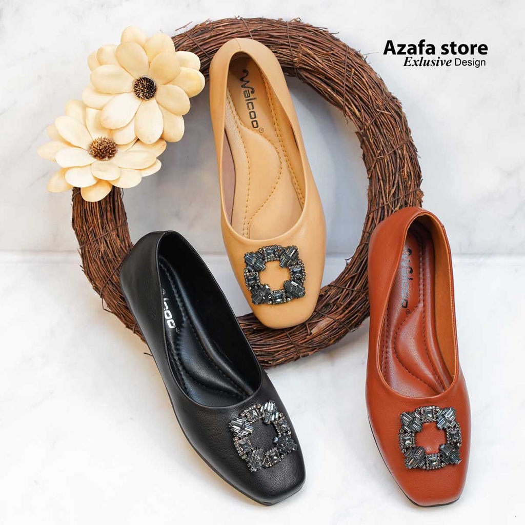 Walcoo Sepatu Flatshoes Wanita DOLVINA