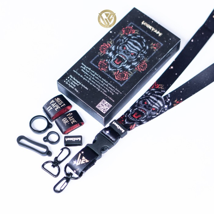 

Yar Lk-01 Gorilla Lanyard Tissue Lookvape Adjustable 2Layer Multifuntion