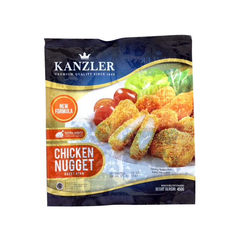 

Kanzler Chicken Nugget Premium 450Gr