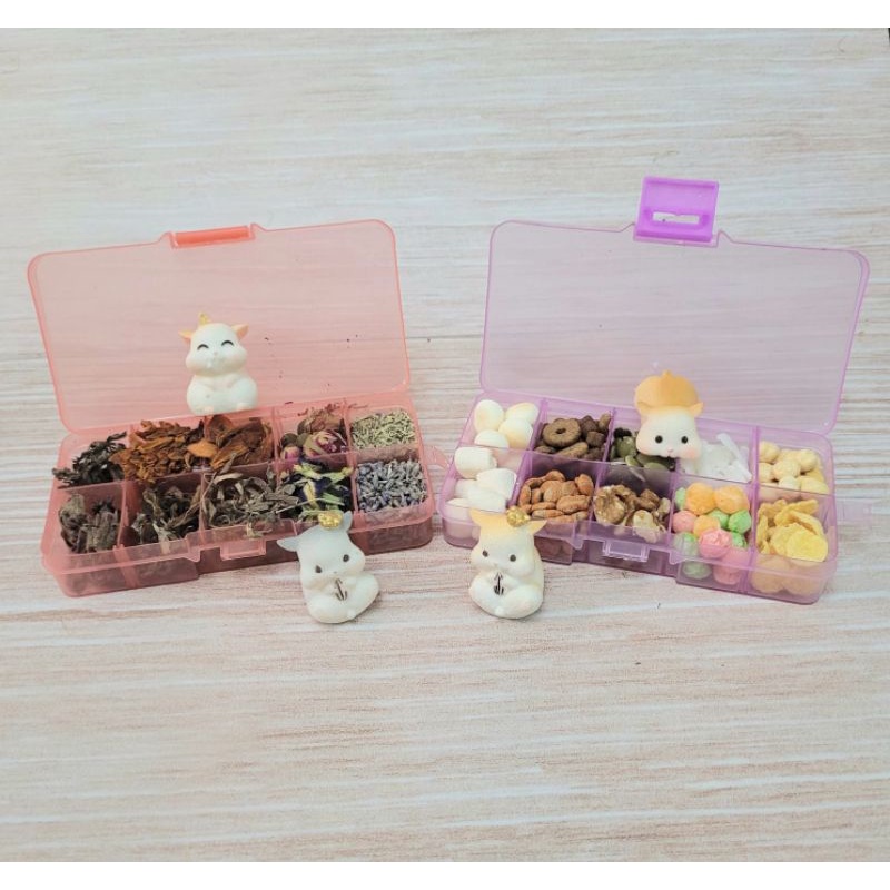 Hamtoro Package Snack Box 10 Kotak Hamster/Sugar Glider