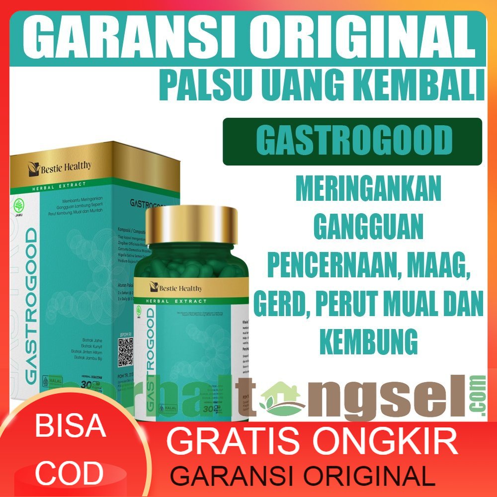 [BISA COD] KAPSUL GASTROGOOD ORIGINAL GASTROGOOD ASLI HERBAL ASAM LAMBUNG PALING AMPUH KASPUL HERBAL