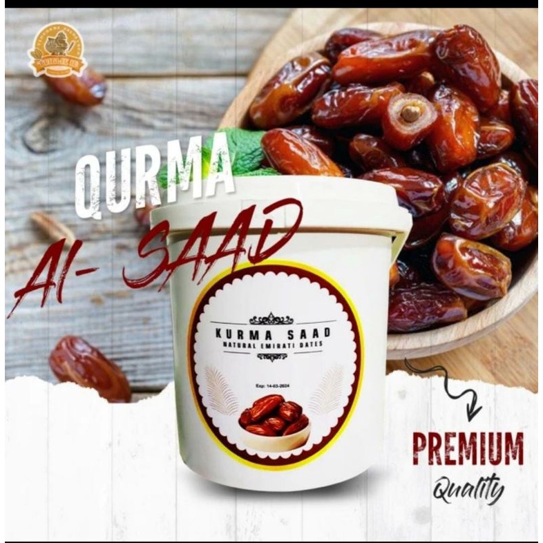 

Kurma ember Al Saad / kurma saad original premium / kurma ember / kurma toples