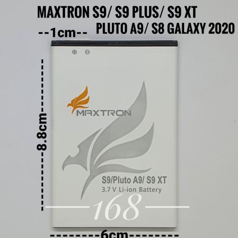 Baterai Batre Maxtron S9 XT Pluto A9 Batere Hp Maxtron S8 2020 Galaxy Original –CBB.27Ja23н