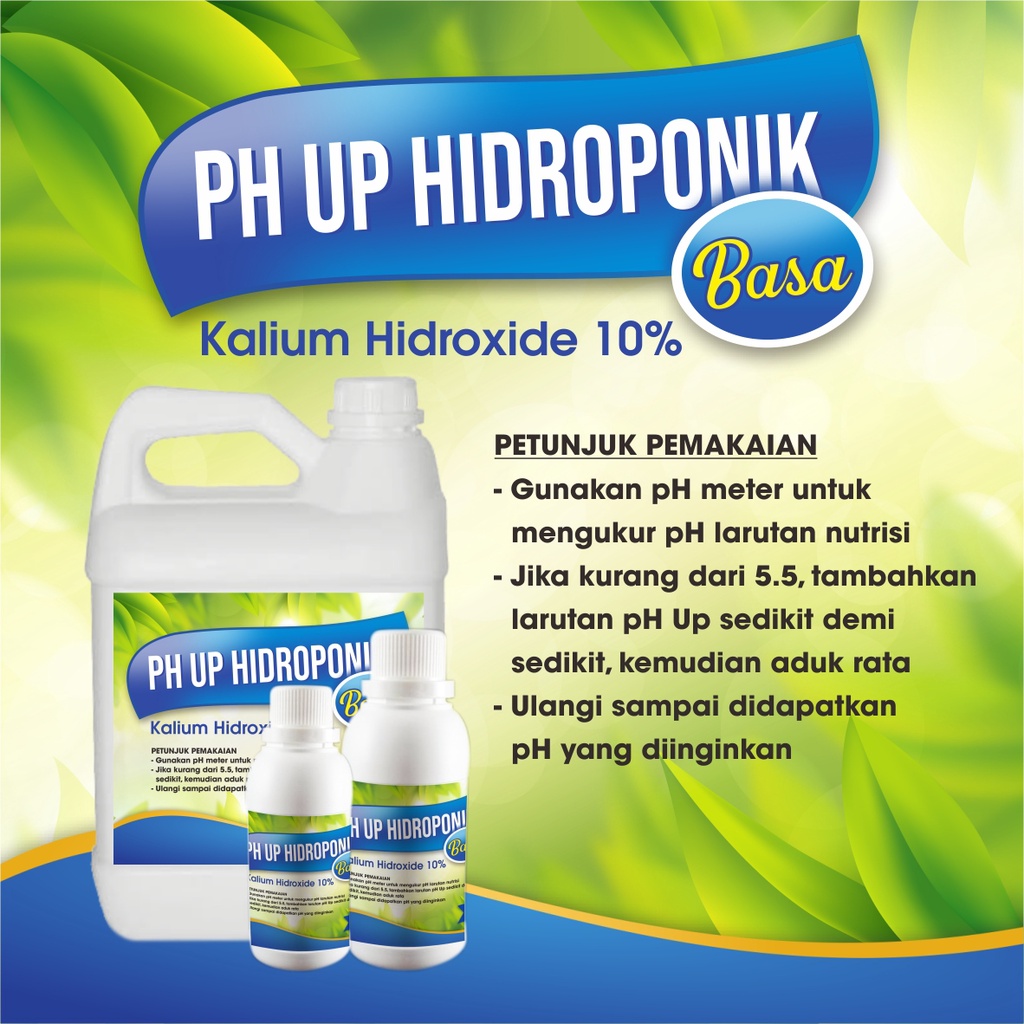 PH UP HIDROPONIK penetral ph air nutrisi tanaman