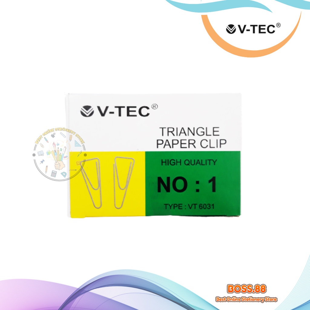 

PAPER CLIP / KLIP KERTAS V-TEC VT-6031 NO 1