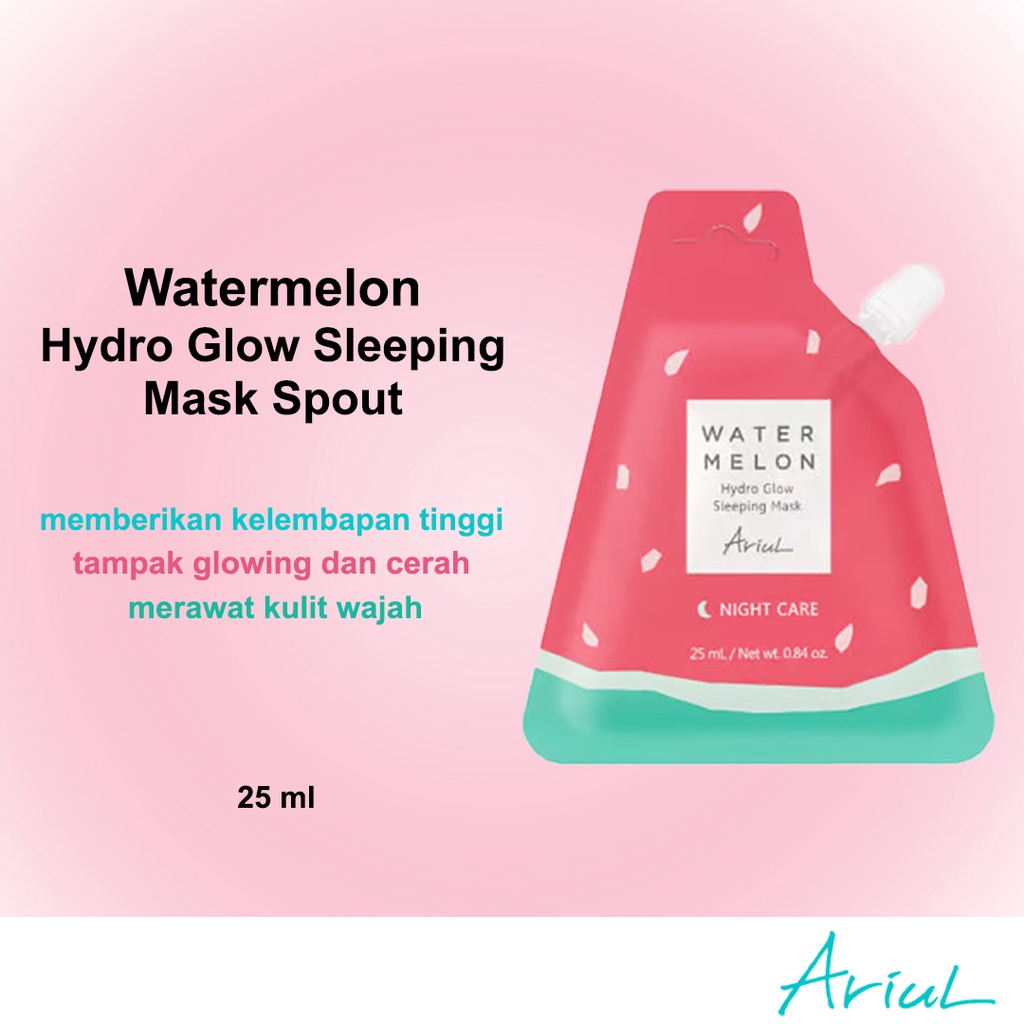 ARIUL Watermelon Hydro Glow Sleeping Mask Spout