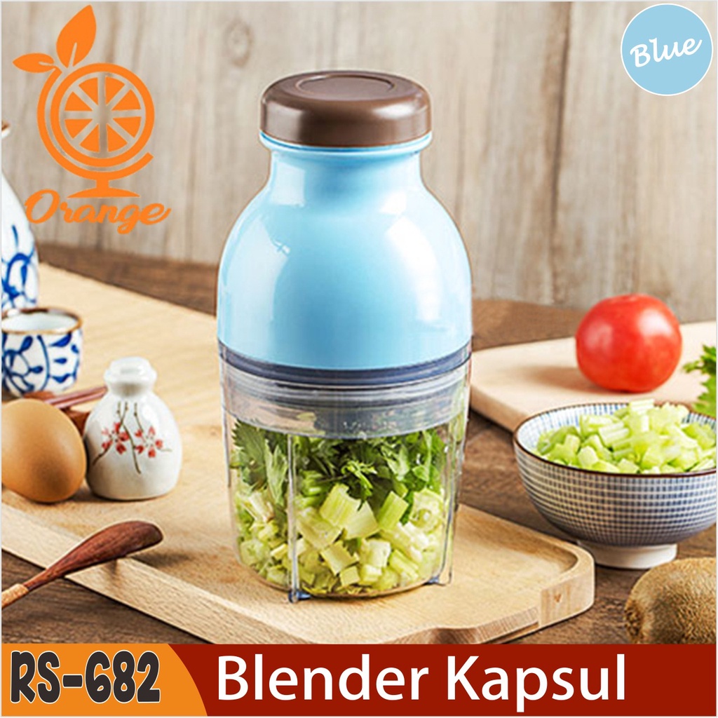 Blender portable blender jus buah serbaguna 2 mata pisau tajam blender dapur blender multifungsi