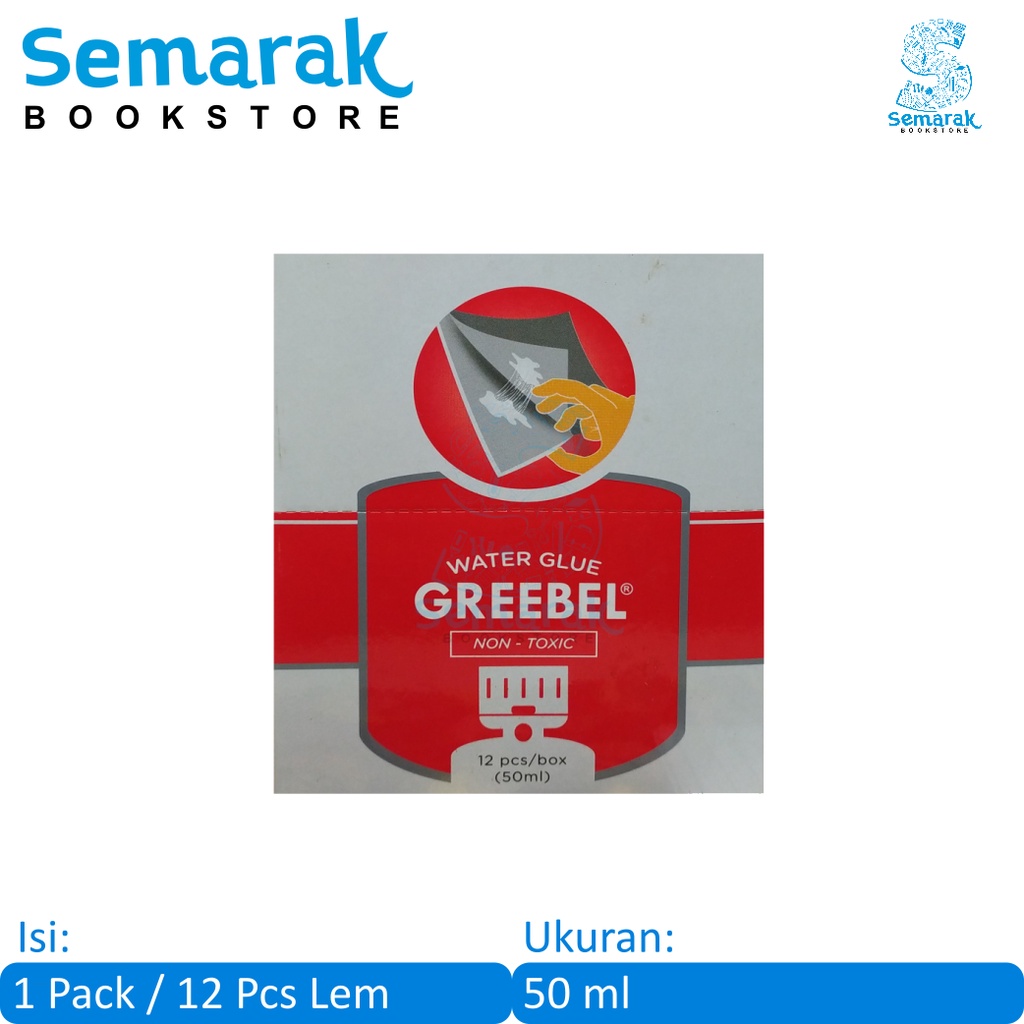 

Greebel Water Glue 50ml [1 Pack/ 12 Pcs]