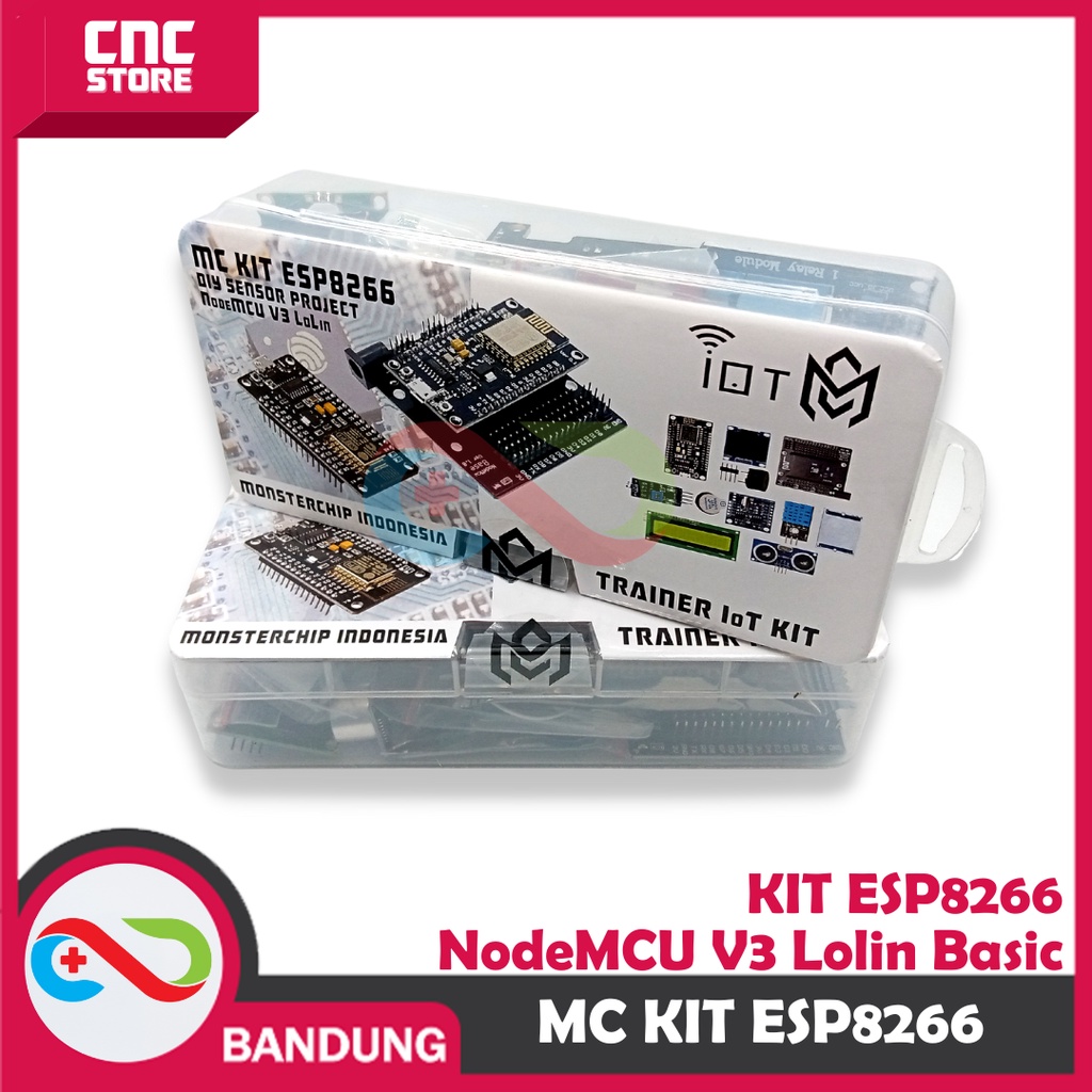 MC KIT ESP8266 NODEMCU V3 LOLIN BASIC IoT KIT PEMBELAJARAN